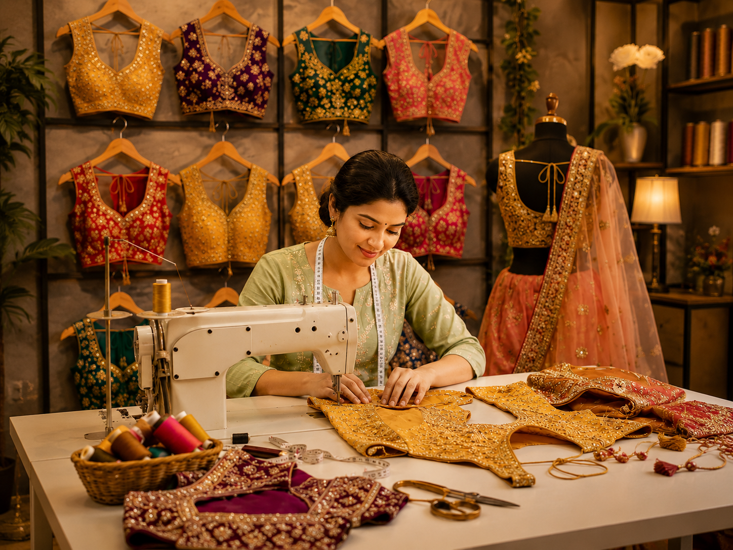 SAREE BLOUSING & STITCHING